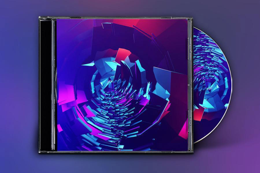 背景素材-抽象未来科幻3D立体背景图片素材 图片素材 sucaiwan.com