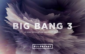 背景素材-彩虹色宇宙爆炸球体PNG免抠背景图片