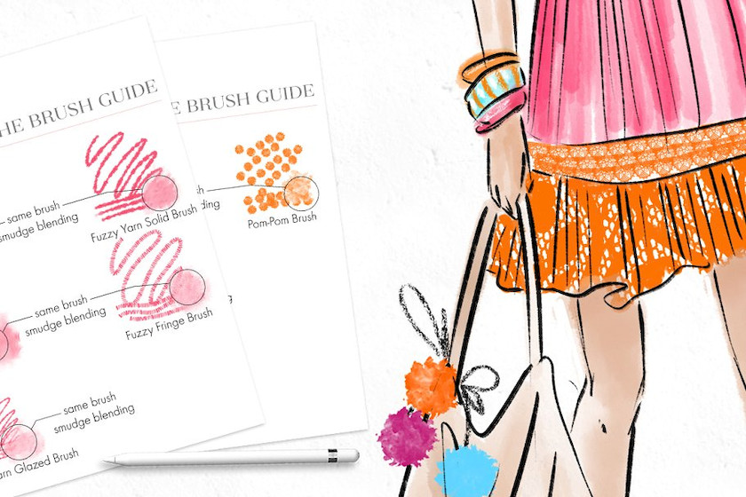 Procreate笔刷-铅笔墨水服装设计插画专用笔刷素材资源 笔刷资源 第6张-素材湾丨精选海外优质设计素材资源 Procreate笔刷-铅笔墨水服装设计插画专用笔刷素材资源 笔刷资源 sucaiwan.com