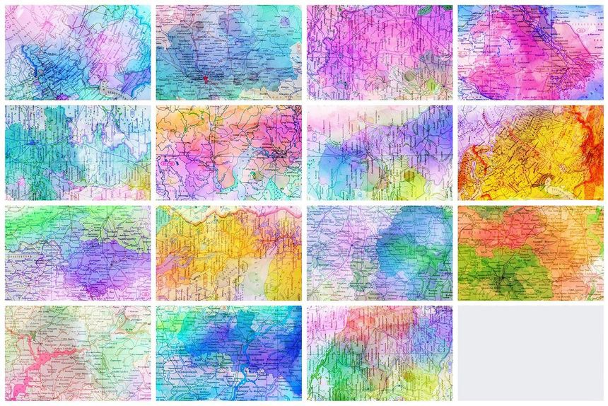 背景素材-地图纹理背景图片素材 图片素材 sucaiwan.com