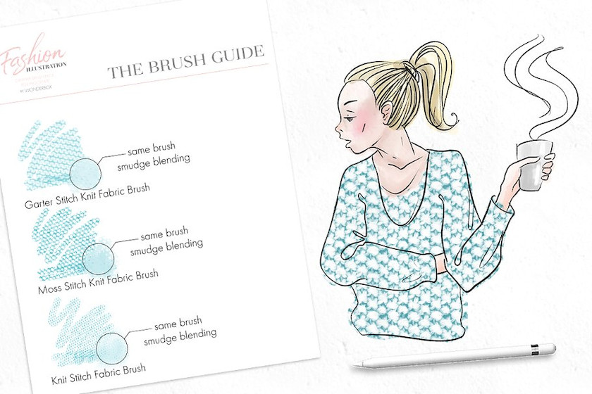 Procreate笔刷-铅笔墨水服装设计插画专用笔刷素材资源 笔刷资源 第8张-素材湾丨精选海外优质设计素材资源 Procreate笔刷-铅笔墨水服装设计插画专用笔刷素材资源 笔刷资源 sucaiwan.com