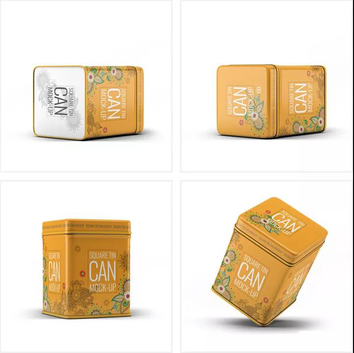 35款茶叶包装盒样机智能贴图PSD模板 图片素材 sucaiwan.com