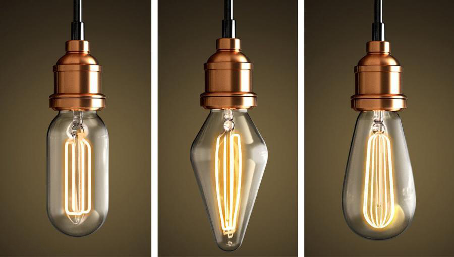 背景素材-创意灯泡渲染效果图素材 图片素材 sucaiwan.com