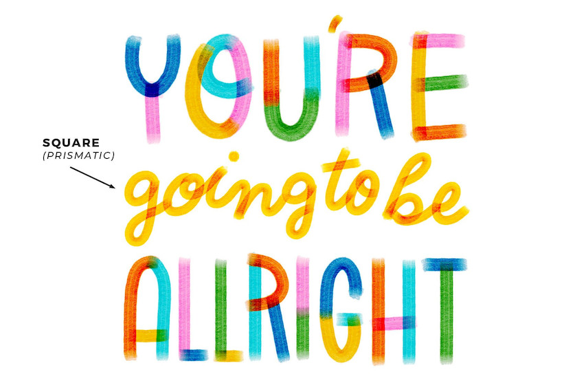 procreate笔刷-马克笔笔刷资源和色卡 笔刷资源 sucaiwan.com