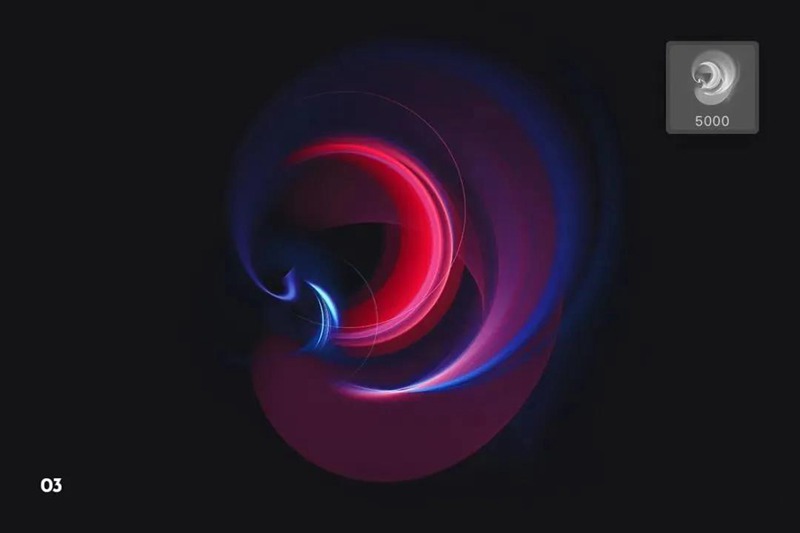 PS笔刷-绚丽的灯光效果photoshop笔刷素材集合 笔刷资源 sucaiwan.com