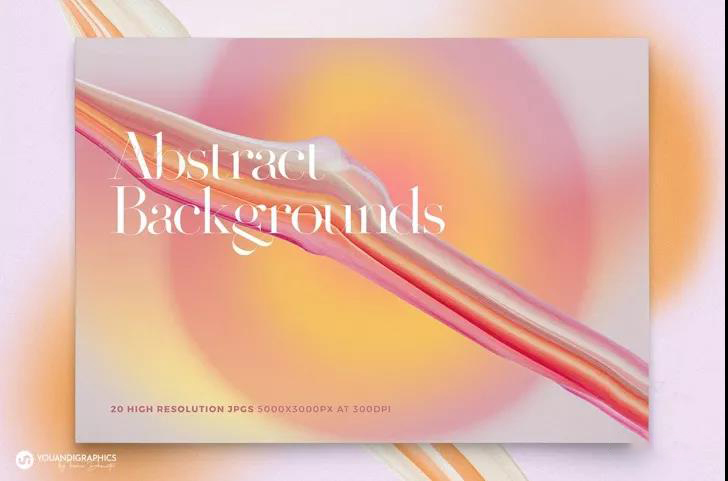 优秀纹理质感炫彩泡泡渐变背景素材合集 图片素材 sucaiwan.com