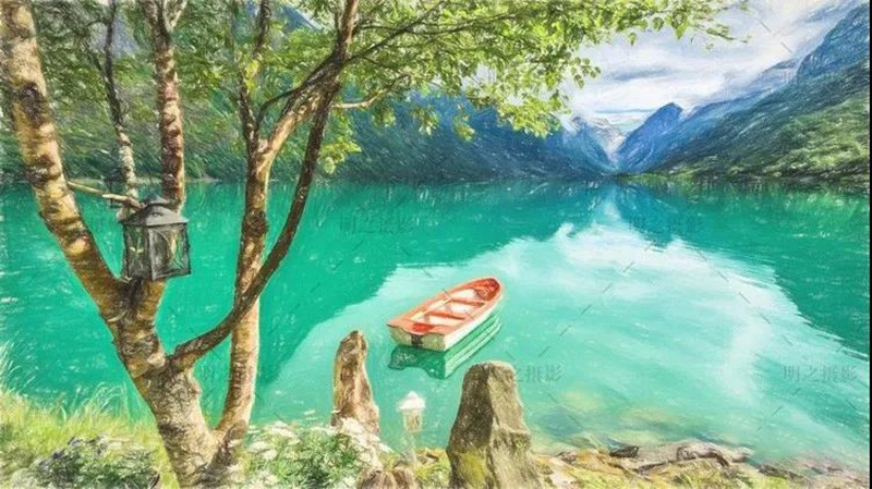 修图界的无敌插件！一键生成爆款手绘效果！ 插件预设 sucaiwan.com