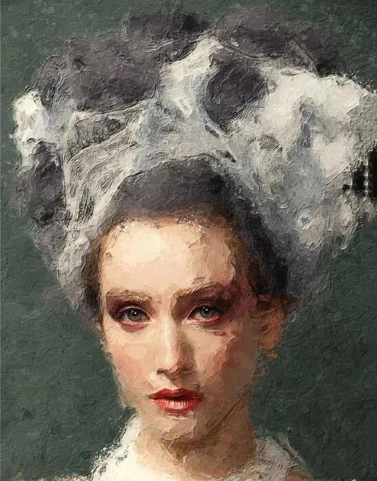 油画版微信头像0成本制作，有人靠他日入3W！ 笔刷资源 sucaiwan.com