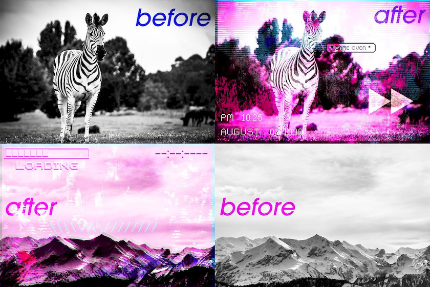 Procreate笔刷-复古故障画笔艺术笔刷素材资源 笔刷资源 第4张-素材湾丨精选海外优质设计素材资源 Procreate笔刷-复古故障画笔艺术笔刷素材资源 笔刷资源 sucaiwan.com