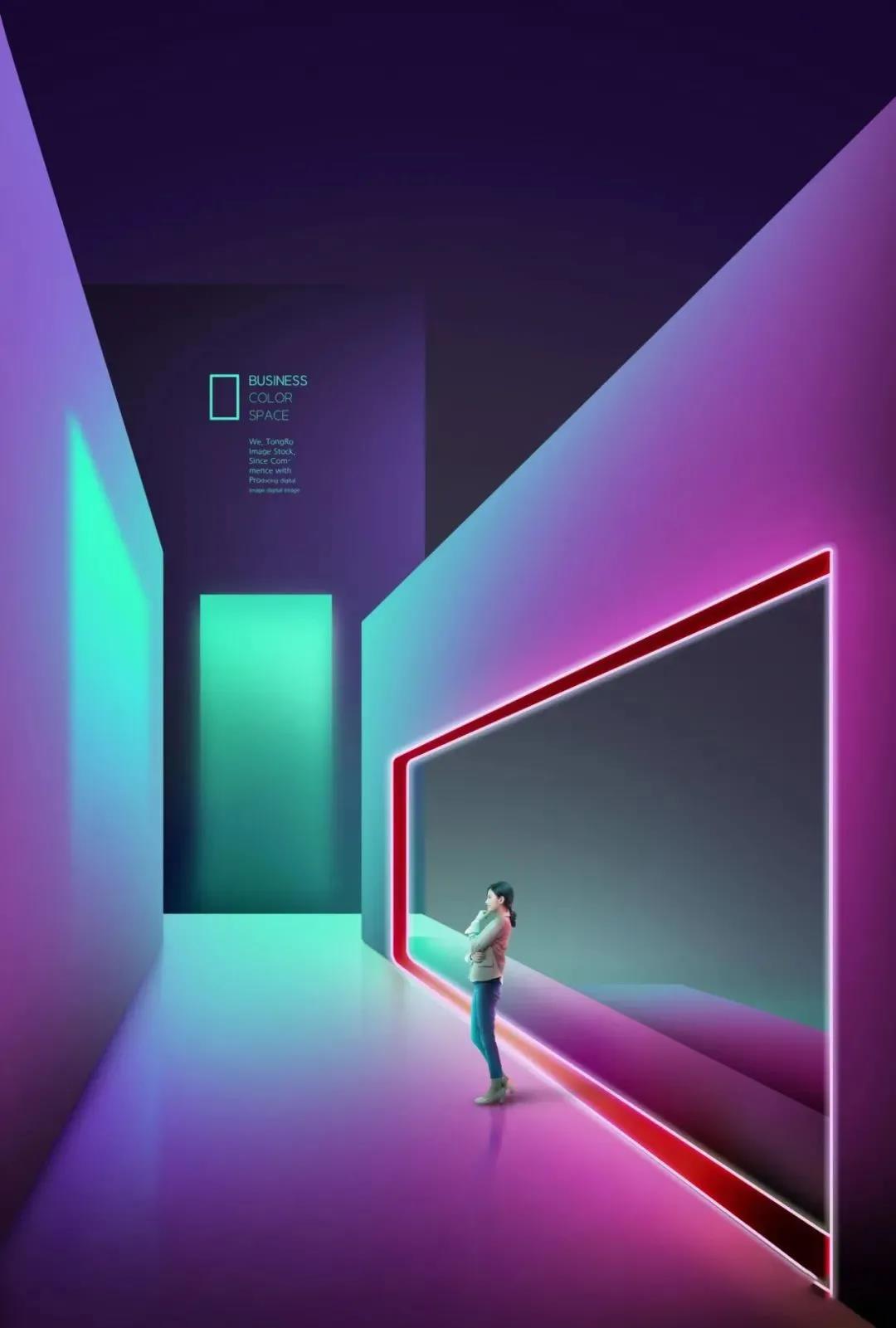 高端大气商业海报PSD模板 图片素材 sucaiwan.com