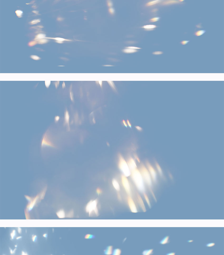 梦幻虹彩水晶光影镜头彩色光斑PS素材 图片素材 sucaiwan.com