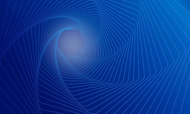 蓝色科技线条背景图海报banner模板 图片素材 sucaiwan.com