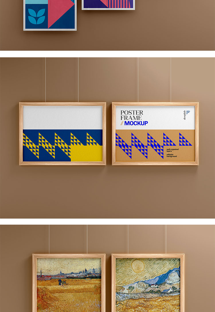 有朋友拿这套样机去面试，一面就录取了 图片素材 sucaiwan.com