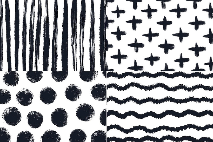 procreate笔刷-干油墨笔刷画笔素材资源 笔刷资源 sucaiwan.com