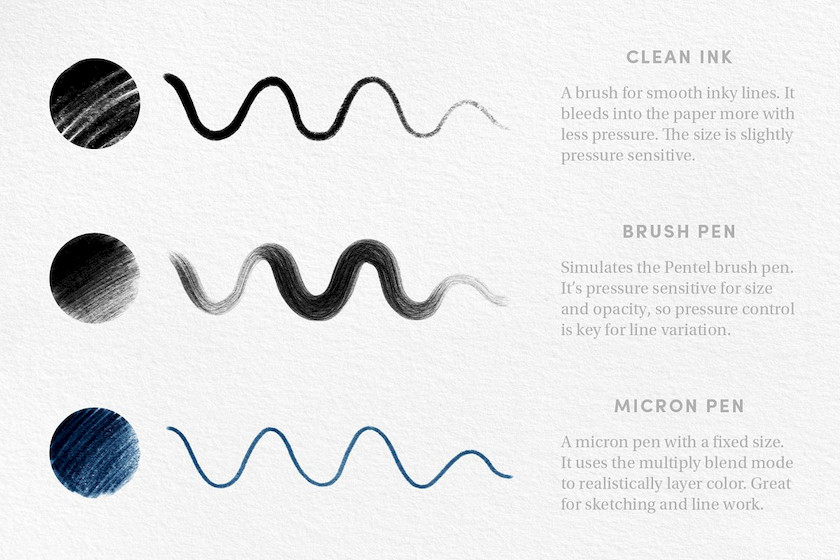 Procreate笔刷-铅笔墨水钢笔城市水彩画速写笔刷素材资源 笔刷资源 第3张-素材湾丨精选海外优质设计素材资源 Procreate笔刷-铅笔墨水钢笔城市水彩画速写笔刷素材资源 笔刷资源 sucaiwan.com