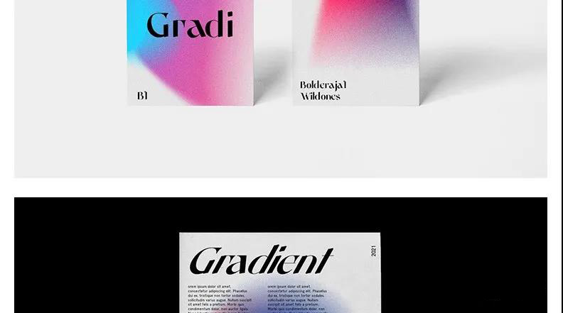 潮流复古抽象渐变模糊颗粒噪点纹理肌理海报背景光晕底纹设计素材 图片素材 sucaiwan.com