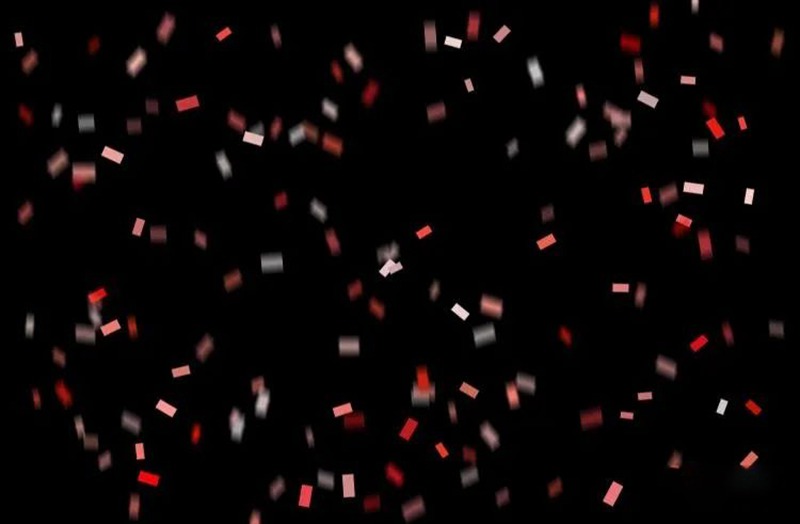 缤纷糖果彩色纸屑彩带超清透明JPG素材合集 图片素材 sucaiwan.com