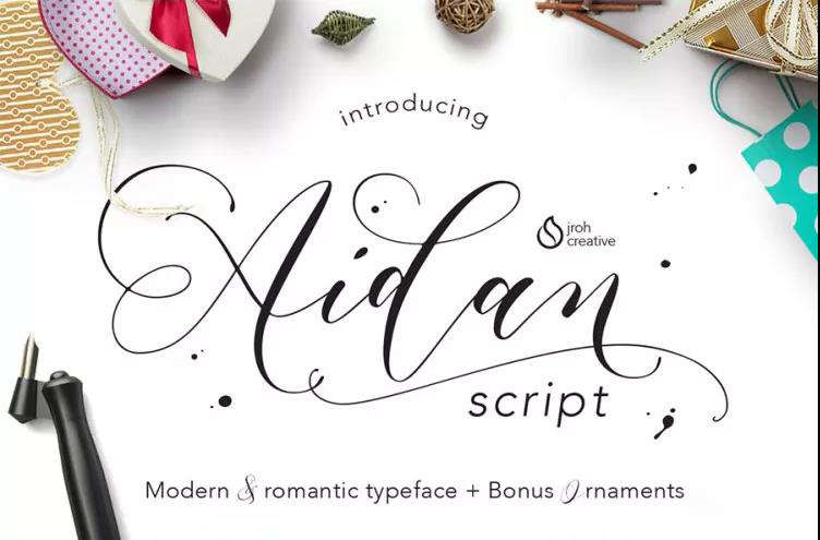 精美创意复古飘逸潦草手写草书英文字体安装包合集 设计素材 sucaiwan.com