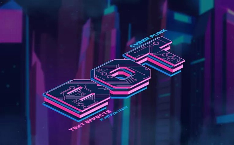 赛博朋克PSD设计素材模板合集 图片素材 第16张-素材湾丨精选海外优质设计素材资源 赛博朋克PSD设计素材模板合集 图片素材 sucaiwan.com