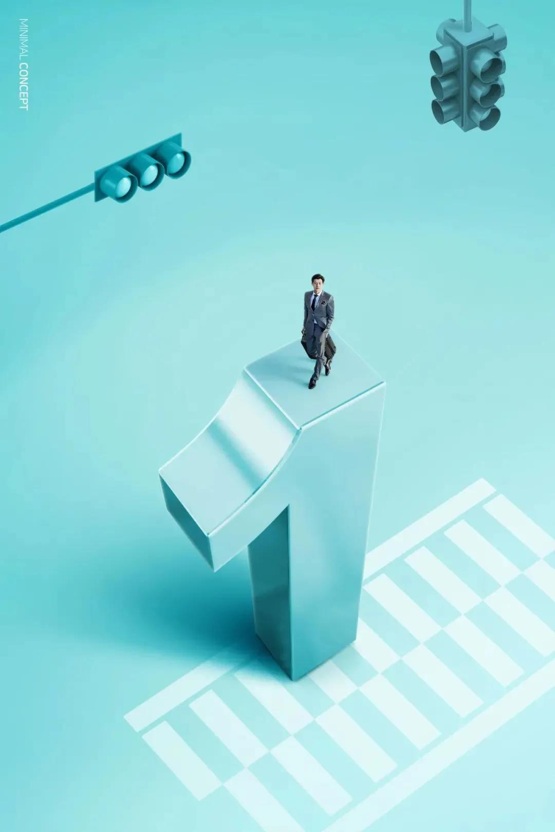 高端大气商业海报PSD模板 图片素材 sucaiwan.com