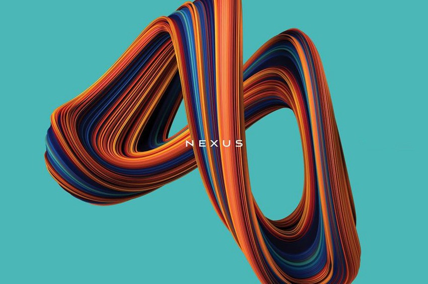笔刷资源-抽象旋转扭曲弯曲3D形状图片和PS笔刷素材 笔刷资源 sucaiwan.com
