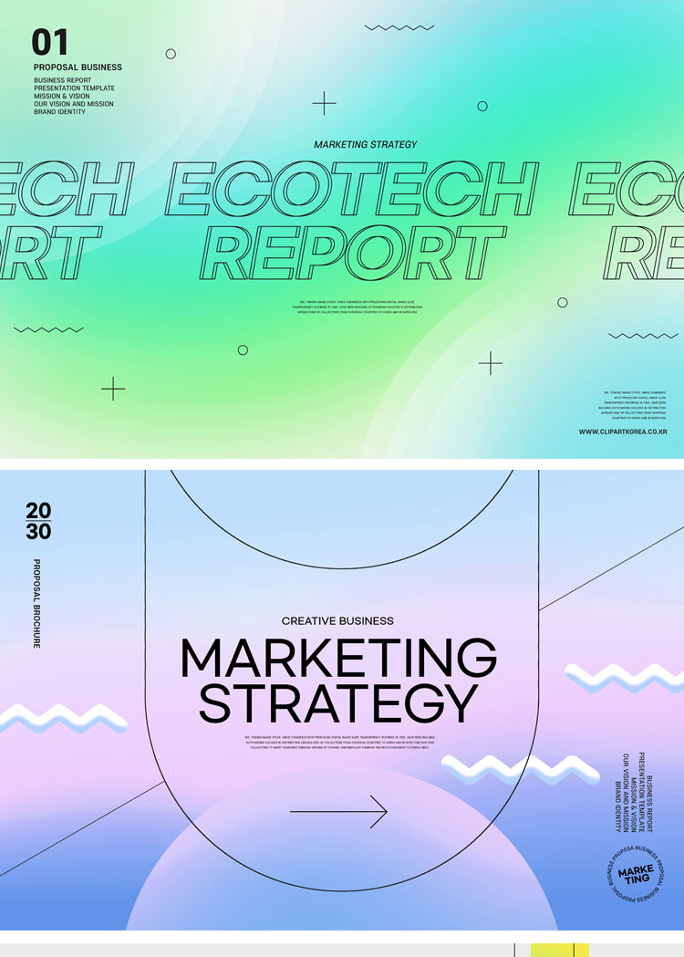 潮流酸性渐变背景PSD素材合集 图片素材 sucaiwan.com