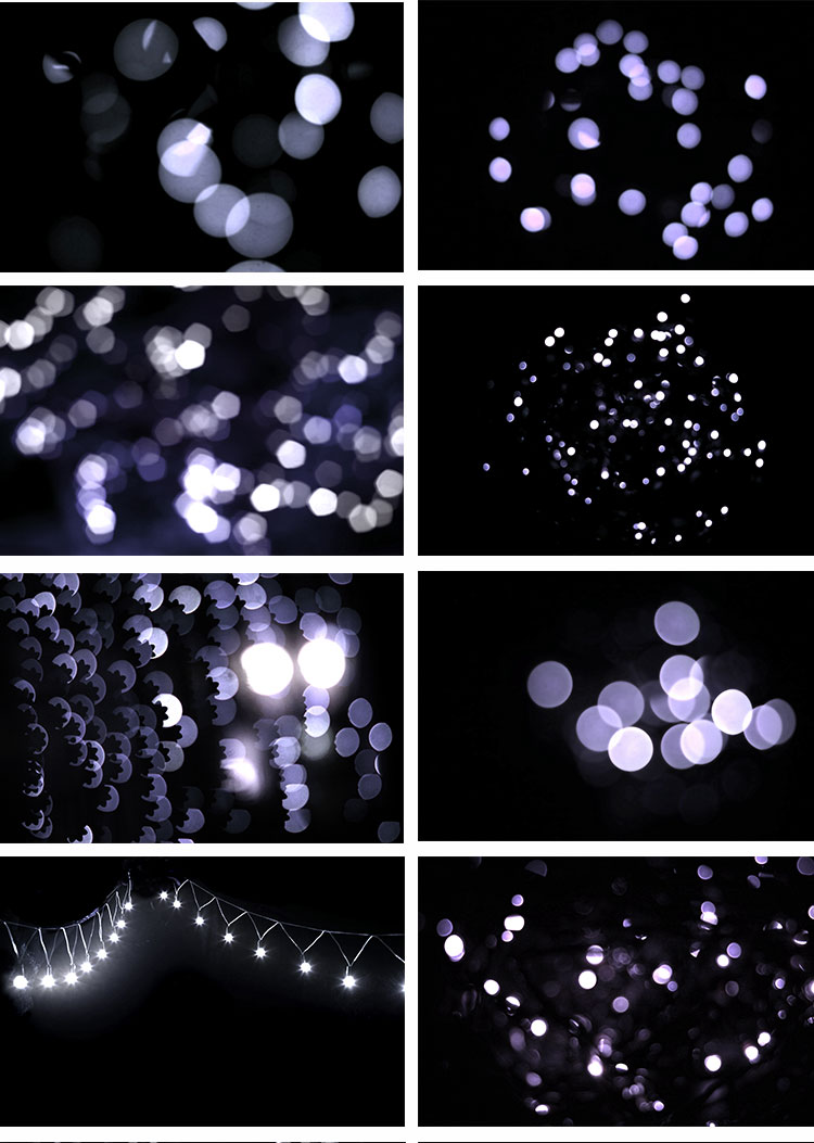 唯美粒子满天星光炫丽光斑光效黑底叠层影楼后期合成JPG图片素材 图片素材 sucaiwan.com