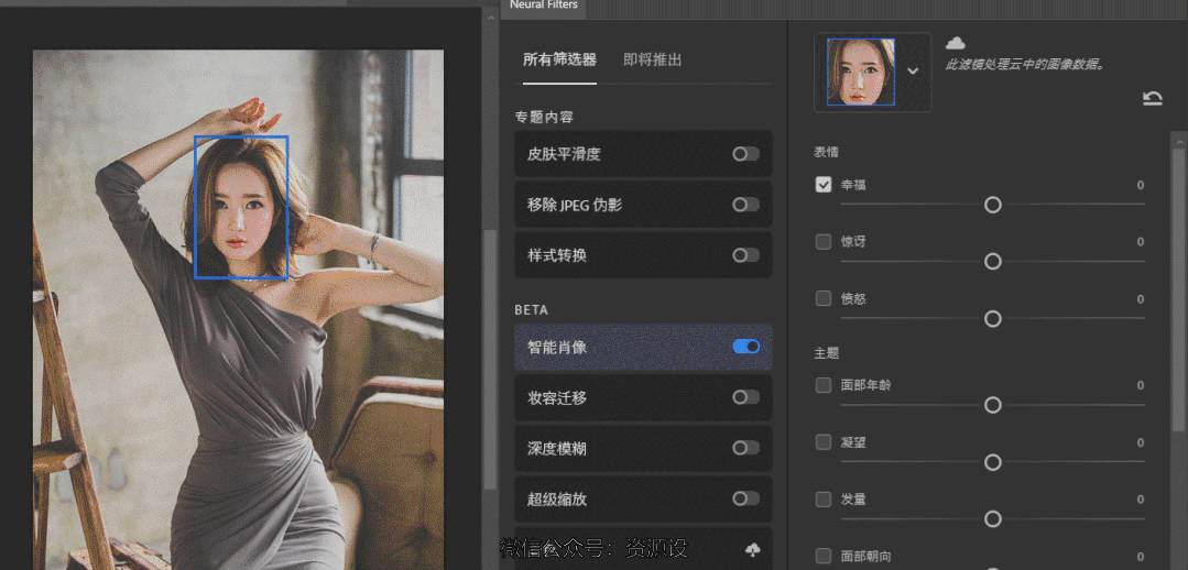 Neural Filters 神经滤镜离线解锁包 插件预设 第16张-素材湾丨精选海外优质设计素材资源 Neural Filters 神经滤镜离线解锁包 插件预设 sucaiwan.com