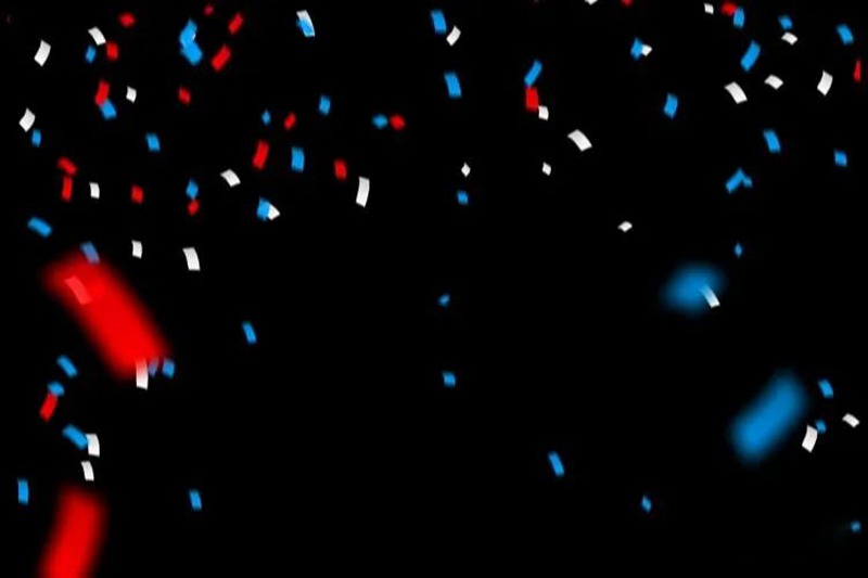 缤纷糖果彩色纸屑彩带超清透明JPG素材合集 图片素材 sucaiwan.com