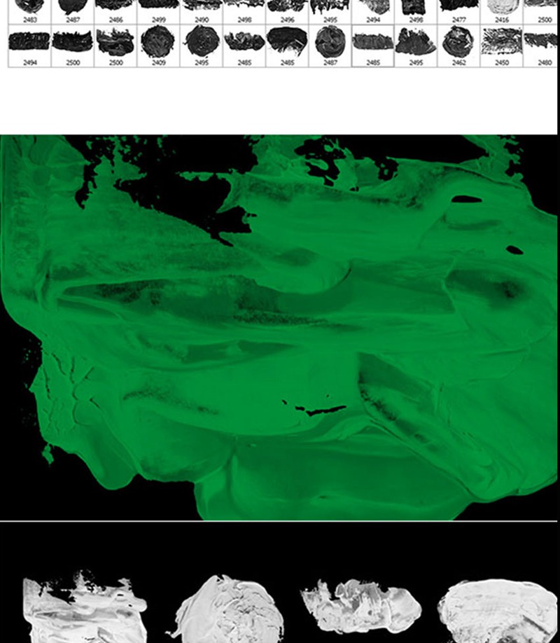 3000款Photoshop艺术肌理背景绘画笔刷 笔刷资源 sucaiwan.com
