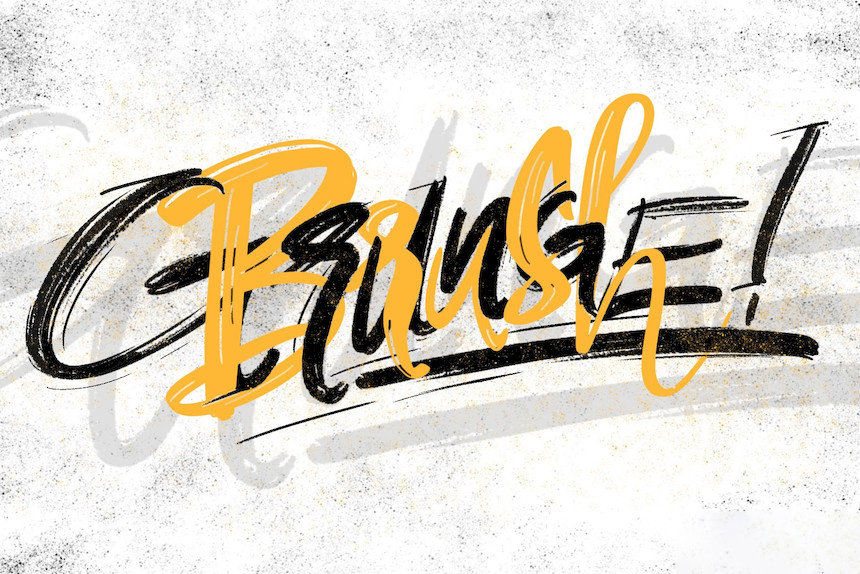 Procreate笔刷-油漆粉笔艺术字体画笔笔刷素材Nine6brush 笔刷资源 第15张-素材湾丨精选海外优质设计素材资源 Procreate笔刷-油漆粉笔艺术字体画笔笔刷素材Nine6brush 笔刷资源 sucaiwan.com