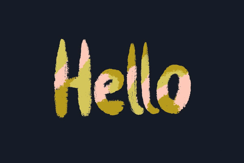 procreate笔刷-干油墨笔刷画笔素材资源 笔刷资源 sucaiwan.com