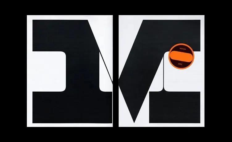 “逆反差”字体海报设计，有预感会火 设计素材 sucaiwan.com