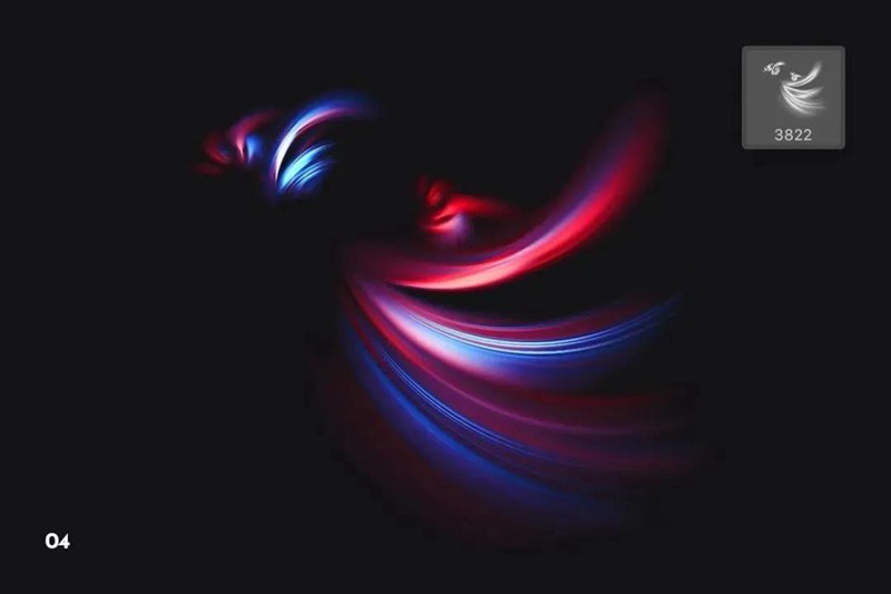 PS笔刷-绚丽的灯光效果photoshop笔刷素材集合 笔刷资源 sucaiwan.com