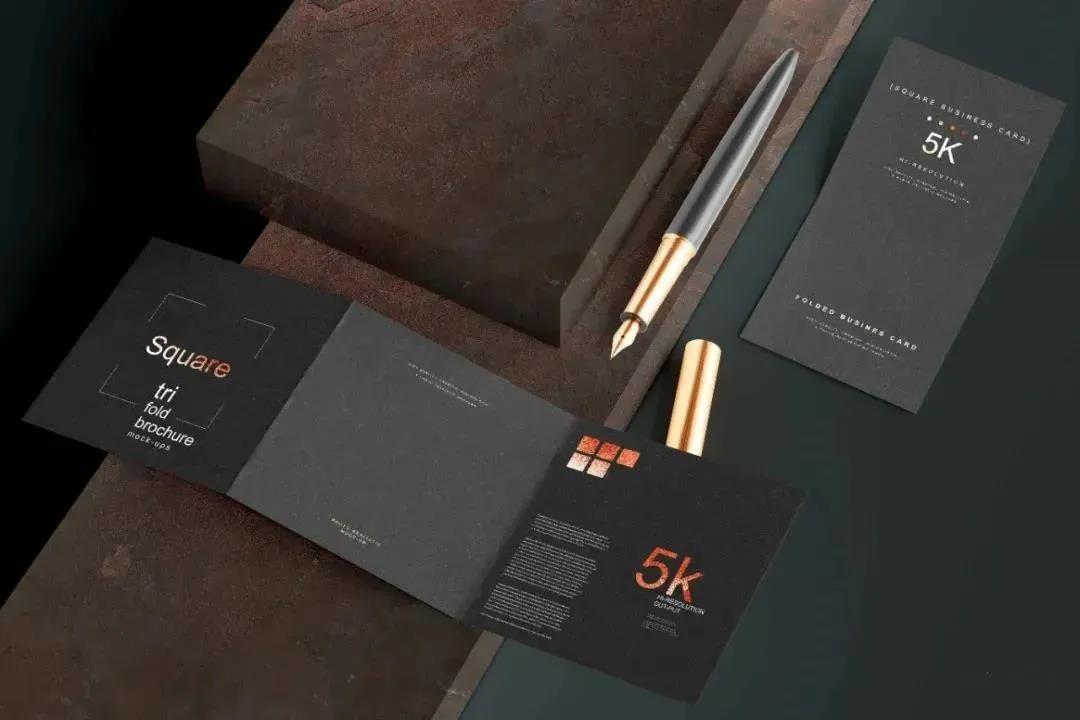 高端暗黑文具类文创VI样机模板合集 图片素材 第28张-素材湾丨精选海外优质设计素材资源 高端暗黑文具类文创VI样机模板合集 图片素材 sucaiwan.com