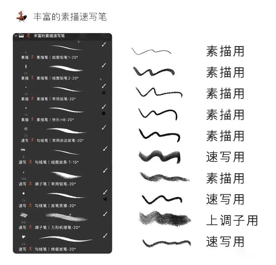 史上超全PS插画笔刷合集 笔刷资源 sucaiwan.com