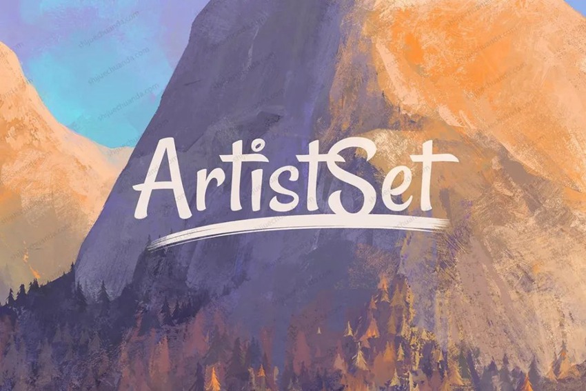 绘画画笔水彩油画PS笔刷资源 笔刷资源 sucaiwan.com