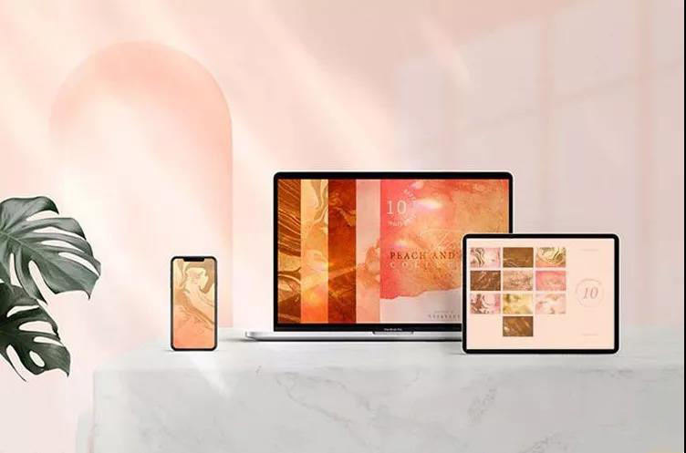 优秀纹理质感炫彩泡泡渐变背景素材合集 图片素材 sucaiwan.com