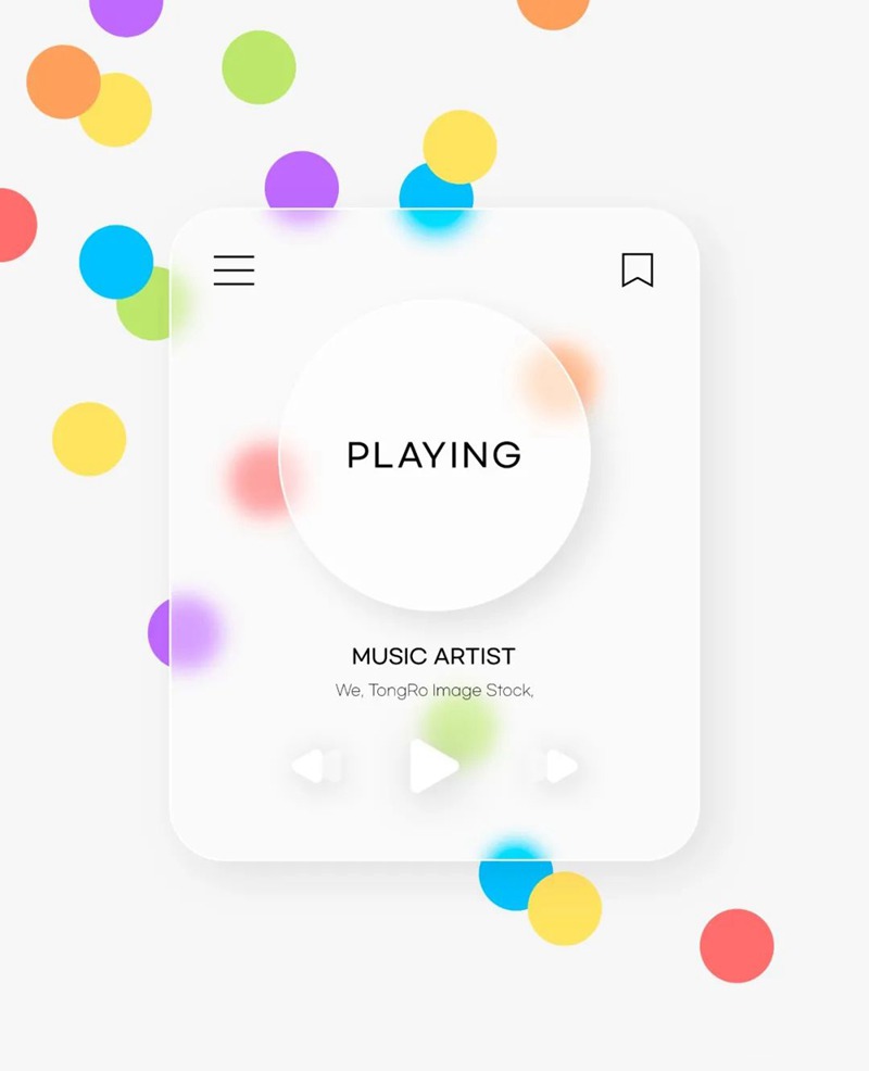 32款毛玻璃效果PSD模板合集 图片素材 sucaiwan.com