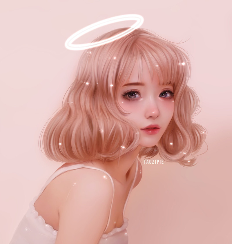Procreate笔刷-美妆人像头发美瞳笔刷和色卡素材 笔刷资源 sucaiwan.com