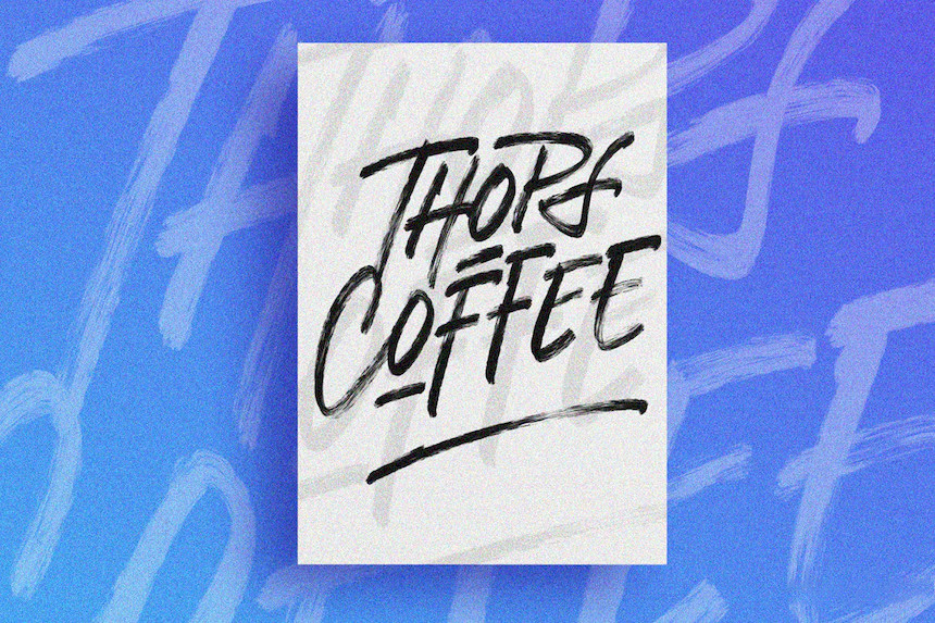 procreate笔刷-水彩毛笔书法字体笔刷素材下载 笔刷资源 sucaiwan.com