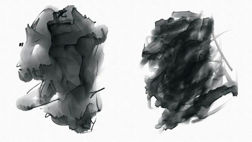 PS笔刷-水墨水彩中国风PS笔刷合集 笔刷资源 sucaiwan.com