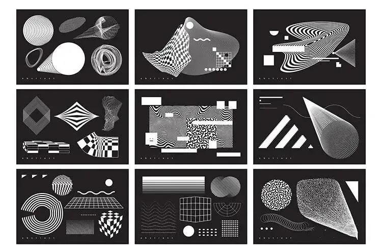 潮流炫酷人体骨骼素材+透明液体气泡素材+网格线条平面立体透视AI素材 图片素材 第42张-素材湾丨精选海外优质设计素材资源 潮流炫酷人体骨骼素材+透明液体气泡素材+网格线条平面立体透视AI素材 图片素材 sucaiwan.com