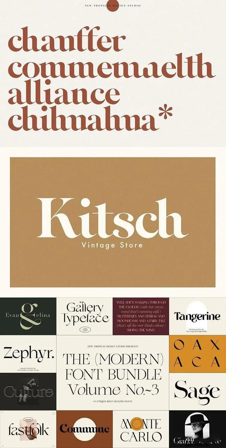 优雅轻奢酸性衬线10套 图片素材 sucaiwan.com