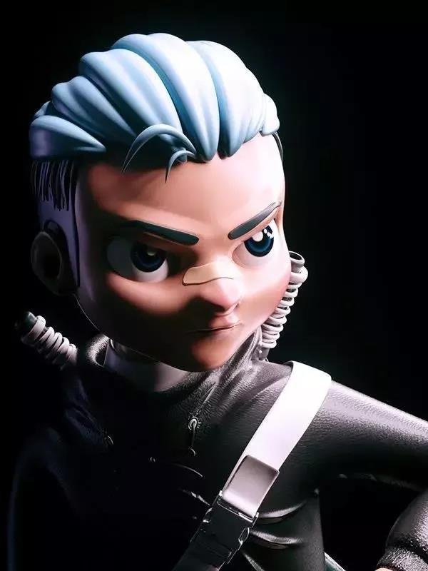 PS绘制3D卡通形象视频教程 图片素材 sucaiwan.com