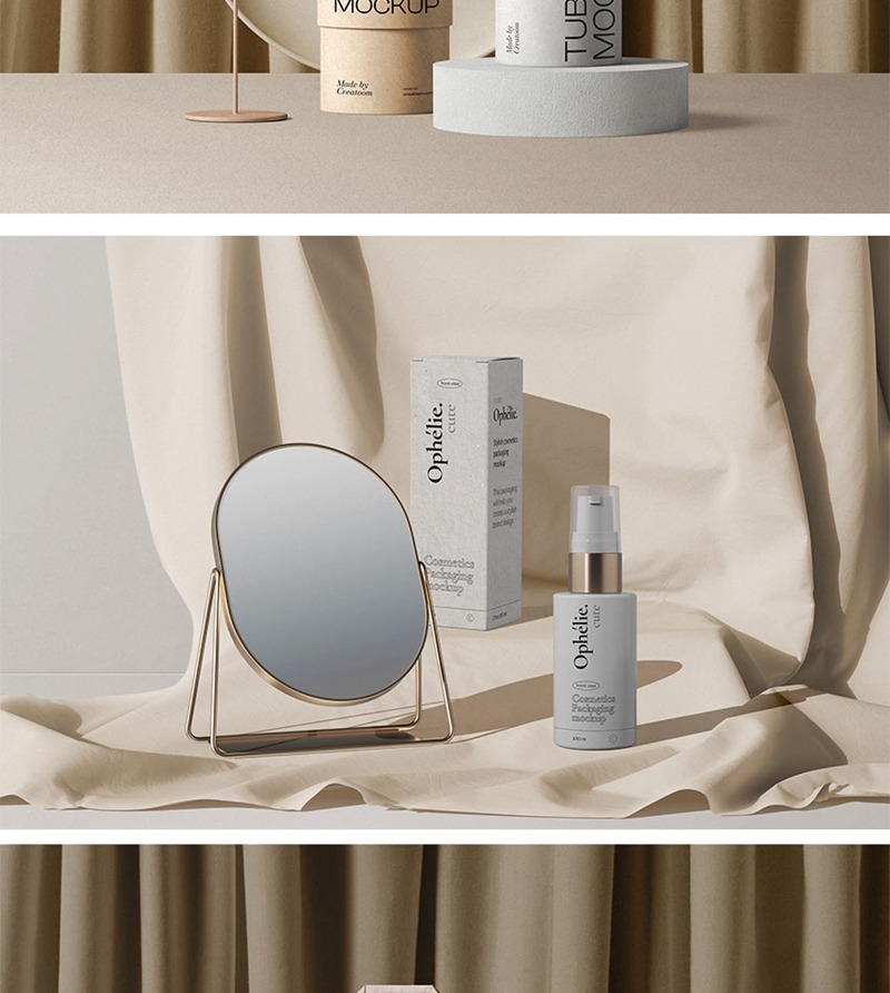 200款高级质感品牌VI样机PSD模板 图片素材 sucaiwan.com