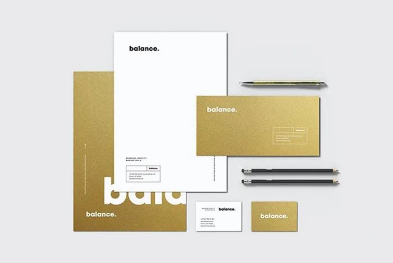 品牌企业形象VI设计办公文具PSD贴图样机 图片素材 sucaiwan.com