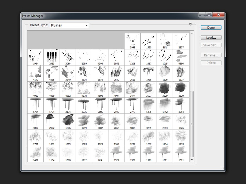 PS笔刷-抽象和花卉水彩笔刷合集下载 笔刷资源 sucaiwan.com