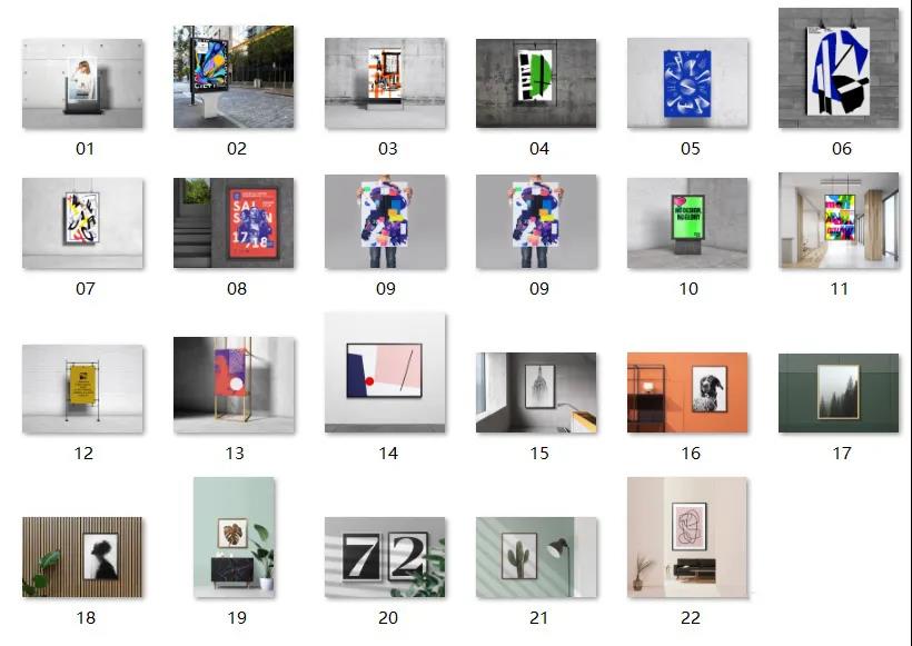 22款国外高端作品样机合集 图片素材 sucaiwan.com