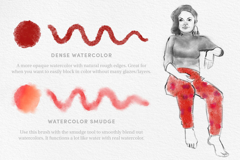 Procreate笔刷-铅笔墨水钢笔城市水彩画速写笔刷素材资源 笔刷资源 第4张-素材湾丨精选海外优质设计素材资源 Procreate笔刷-铅笔墨水钢笔城市水彩画速写笔刷素材资源 笔刷资源 sucaiwan.com